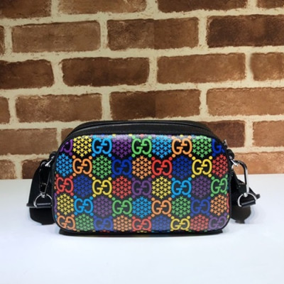 Gucci 2020 Psychedelic Shoulder Bag,24CM - 구찌 2020 사이키델릭 여성용 숄더백 ,574886, GUB1132,24cm, 블랙