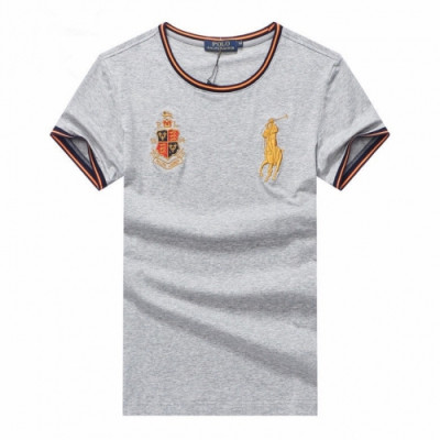 [폴로]Polo 2020 Mens Logo Silket Short Sleeved Tshirs - 폴로 2020 남성 로고 실켓 반팔티 Pol0058x.Size(m - 2xl).그레이