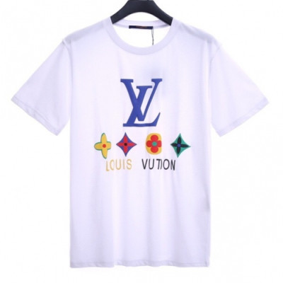 [루이비통]Louis vuitton 2020 Mm/Wm Cotton Short Sleeved Tshirts - 루이비통 2020 남/녀 코튼 반팔티 Lou01809x.Size(xs - l).화이트