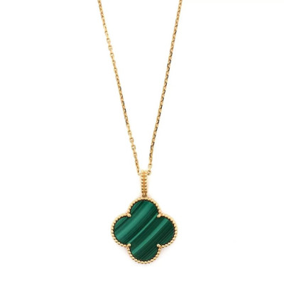 Van Cleef & Arpels Ladies Necklace - 반클리프 앤아펠 여성용 빈티지 알함브라 목걸이, ACC0030.(레드,블랙,화이트,그린)