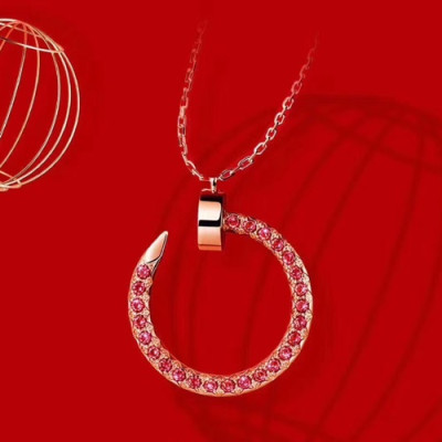 Cartier 2020 Ladies Necklace - 까르띠에 2020 여성용 목걸이 ACC0031.(로즈골드)