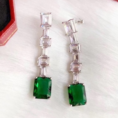 Cartier 2020 Ladies Earring  - 까르띠에 2020 여성용 이어링 ACC0075.(그린)