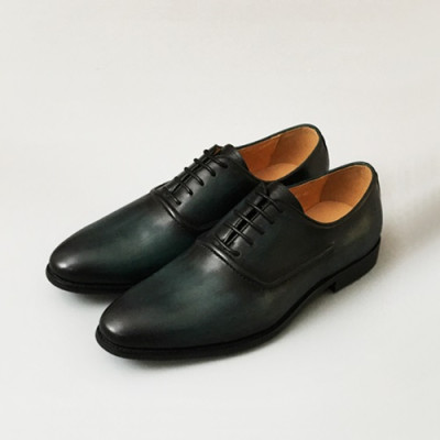 [업 신상]Berluti 2020 Mens Leather Shoes - 벨루티 2020 남성용 레더 슈즈 BERTS0096,Size(240 - 270).다크그린