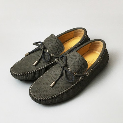 [업 신상]Louis Vuitton 2020 Mens Leather Loafer - 루이비통 2020 남성용 레더 로퍼 LOUS1074,Size(240 - 270).그레이