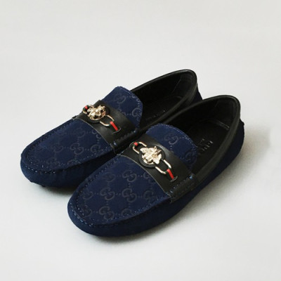 [업 신상]Gucci 2020 Mens Leather Loafer -  구찌 2020 남성용 레더 로퍼 GUCS1128,Size(240 - 270).블루