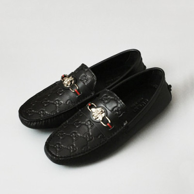 [업 신상]Gucci 2020 Mens Leather Loafer -  구찌 2020 남성용 레더 로퍼 GUCS1129,Size(240 - 270).블랙