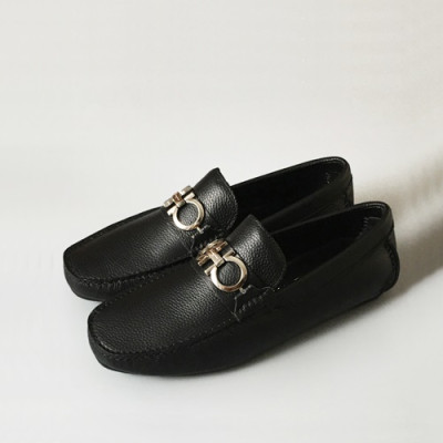 [업 신상]Ferragamo 2020 Mens Leather Loafer - 페라가모 2020 남성용 레더 로퍼  FGMS0390,Size(240 - 270).블랙