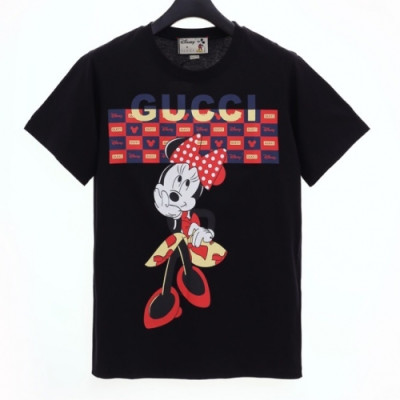 [매장판]Gucci 2020 Mm/Wm Logo Cotton Short Sleeved Tshirts - 구찌 2020 남자 로고 코튼 반팔티 Guc02703x.Size(xs - l).블랙