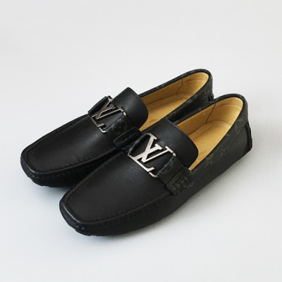 [업 신상]Louis Vuitton 2020 Mens Leather Loafer - 루이비통 2020 남성용 레더 로퍼 LOUS1077,Size(240 - 270).블랙