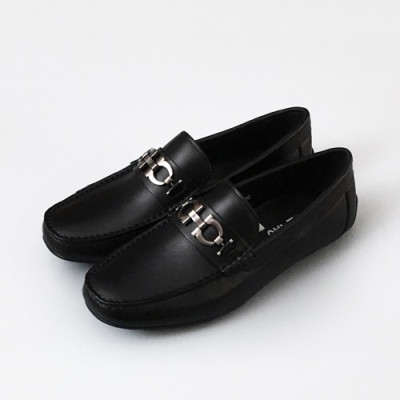 [업 신상]Ferragamo 2020 Mens Leather Loafer - 페라가모 2020 남성용 레더 로퍼  FGMS0402,Size(240 - 270).블랙