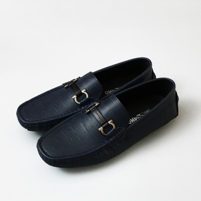 [업 신상]Ferragamo 2020 Mens Leather Loafer - 페라가모 2020 남성용 레더 로퍼  FGMS0409,Size(240 - 270).네이비