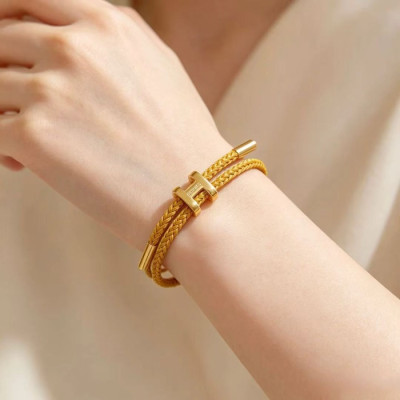 에르메스 여성 투니스 트레쎄 팔찌 - Hermes Womens Tournis Tresse Bangle- acc6169x