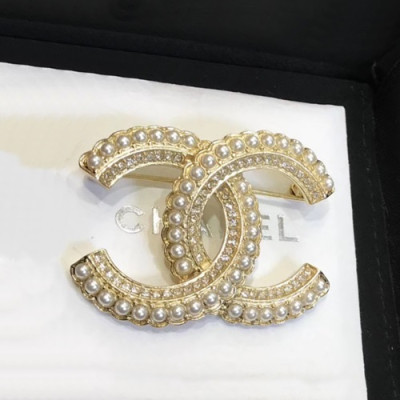 Chanel 2020 Ladies Brooch - 샤넬 2020 여성용 브로치 ACC0179.(옐로우골드)