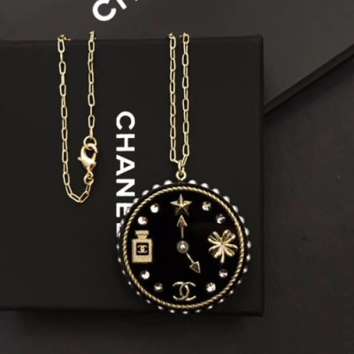 Chanel 2020 Ladies Necklace - 샤넬 2020 여성용 목걸이 ACC0207.(블랙)