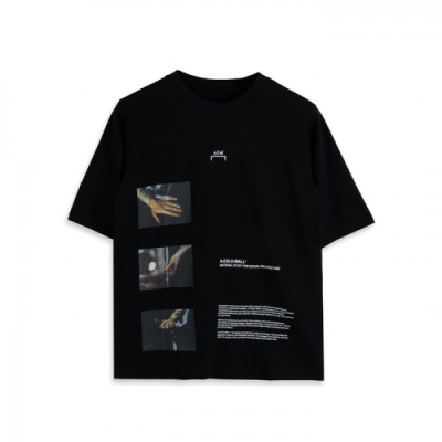 [어콜드월]A-cold-wall 2020 Mm/Wm Logo Printing Cotton Short Sleeved Tshirts - 어콜드월 2020 남자 로고 프린팅 코튼 반팔티 Acw0029x.Size(s - xl).블랙