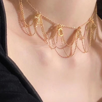 Dior 2020 Ladies Necklace - 디올 2020 여성용 목걸이 ACC0264.(옐로우골드)