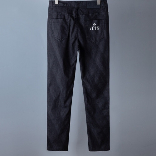 Valentino 2020 Mens Logo Denim Jeans - 발렌티노 2020 남성 로고 데님 청바지 Val0401x.Size(29 - 38).블랙