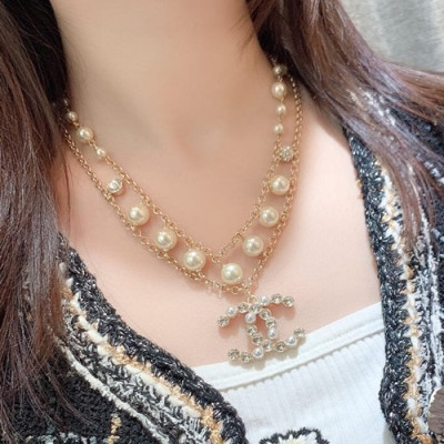 Chanel 2020 Ladies Necklace - 샤넬 2020 여성용 목걸이 ACC0294.(옐로우골드)