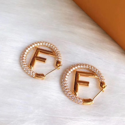 Fendi 2020 Ladies Earring  - 펜디 2020 여성용 이어링 ACC0328.(옐로우골드)