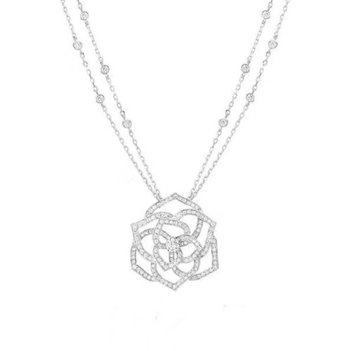 Piaget 2020 Ladies Necklace - 피아제 2020 여성용 목걸이 ACC0340.(실버)