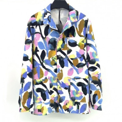 [디올]Dior 2020 Mens Trendy Flower Suit Jackets - 디올 2020 남성 트렌디 플라워 슈트 자켓 Dio0645x.Size(s - xl).블루