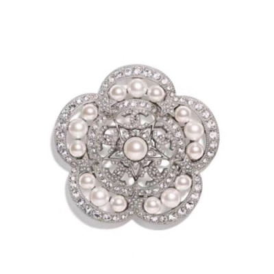 Chanel 2020 Ladies Brooch - 샤넬 2020 여성용 브로치 ACC0368.(실버)