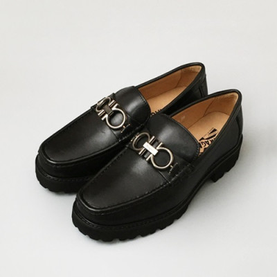 [업 신상]Ferragamo 2020 Mens Leather Loafer - 페라가모 2020 남성용 레더 로퍼  FGMS0421,Size(240 - 270).블랙