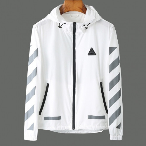 Off-white 2020 Mens Logo Casual Windproof Jackets - 오프화이트 2020 남성 로고 캐쥬얼 방풍 자켓 Off0430x.Size(m - 2xl).화이트