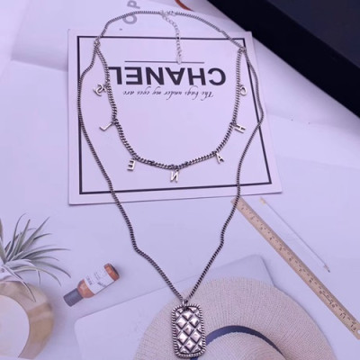 Chanel 2020 Ladies Necklace - 샤넬 2020 여성용 목걸이 ACC0412.(실버)