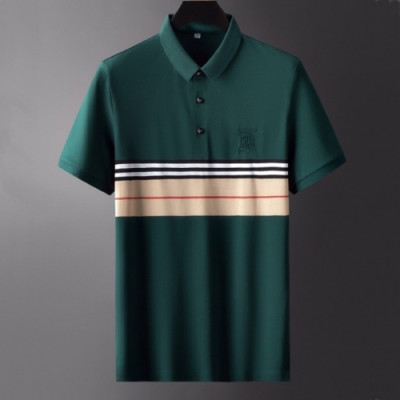 [버버리]Burberry 2020 Mens Logo Short Sleeved Polo Tshirts - 버버리 2020 남성 로고 폴로 반팔티 Bur02670x.Size(m - 3xl).그린