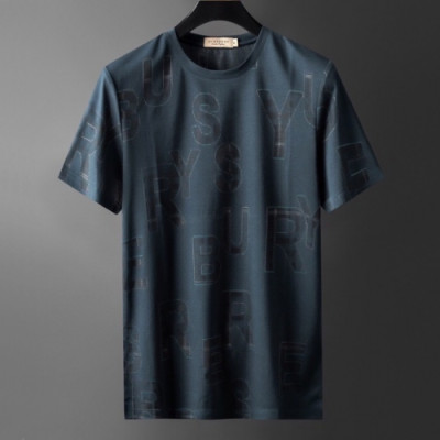 [버버리]Burberry 2020 Mens Logo Short Sleeved Tshirts - 버버리 2020 남성 로고 반팔티 Bur02673x.Size(m - 3xl).네이비