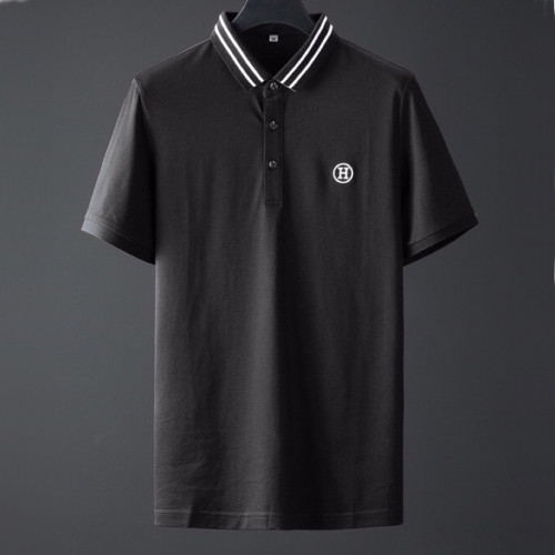 Hermes 2020 Mens Silket Short Sleeved Polo Tshirts - 에르메스 2020 남성 실켓 폴로 반팔티 Her0471x.Size(m - 3xl).블랙