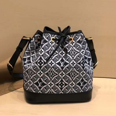 Louis Vuitton 2020 Bucket Shoulder Cross Bag,24cm - 루이비통 2020 버킷 숄더 크로스백 M57154,LOUB2090,24cm,블랙