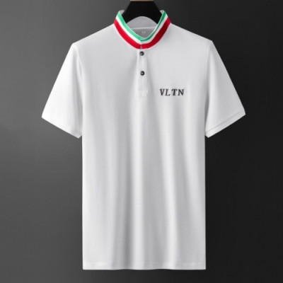 [발렌티노]Valentino 2020 Mens Logo Short Sleeved Polo Tshirts - 발렌티노 2020 남성 로고 폴로 반팔티 Val0410x.Size(m - 3xl).화이트