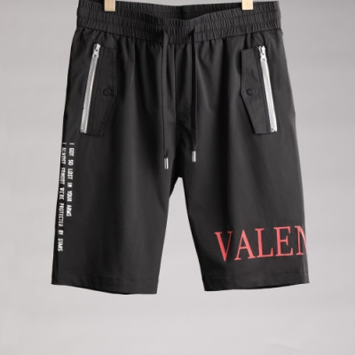 [발렌티노]Valentin0 2020  Mens Logo Casual Training Half Pants - 발렌티노 남성 캐쥬얼 로고 트레이닝 반바지 Val0411x.Size(m - 3xl).블랙