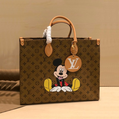 Louis Vuitton 2020 Onthego Tote Shopper Bag,41cm - 루이비통 2020 온더고 토트 쇼퍼백 M44570,LOUB2130 ,41cm,브라운