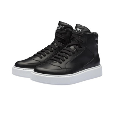 [매장판]Prada 2020 Mens Leather Sneakers - 프라다 2020 남성용 레더 스니커즈,PRAS0464,Size(240 - 270).블랙