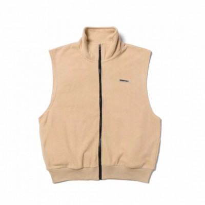 Fear of god 2019 Mens Trendy Casual  Velvet Vest - 피어오브갓 2019 남성 트렌디 캐쥬얼 벨벳 조끼 Fea0131x.Size(s - xl).베이지