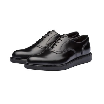 [매장판]Prada 2020 Mens Leather Shoes - 프라다 2020 남성용 레더 슈즈,PRAS0524,Size(240 - 270).블랙