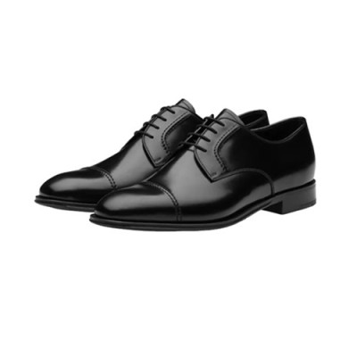 [매장판]Prada 2020 Mens Leather Oxford Shoes - 프라다 2020 남성용 옥스퍼드 레더 슈즈,PRAS0536,Size(240 - 270).블랙