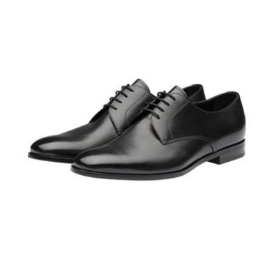 [매장판]Prada 2020 Mens Leather Oxford Shoes - 프라다 2020 남성용 옥스퍼드 레더 슈즈,PRAS0538,Size(240 - 270).블랙