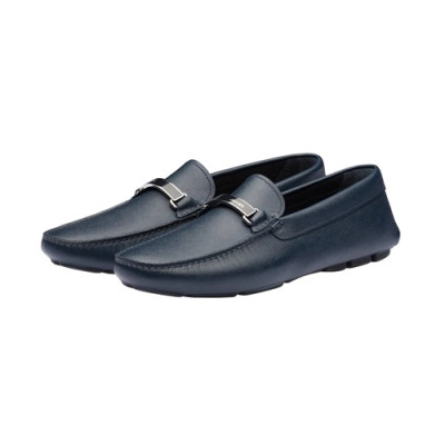 [매장판]Prada 2020 Mens Leather Loafer - 프라다 2020 남성용 레더 로퍼 ,PRAS0554,Size(240 - 270).네이비