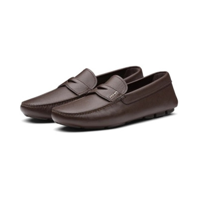 [매장판]Prada 2020 Mens Leather Loafer - 프라다 2020 남성용 레더 로퍼 ,PRAS0558,Size(240 - 270).브라운