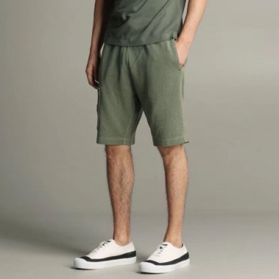 [스톤아일랜드]Stone Island 2020 Mens Casual Half-pants - 스톤아일랜드 2020 남성 로고 캐쥬얼 반바지 Sto0225x.Size(s - 2xl).블랙