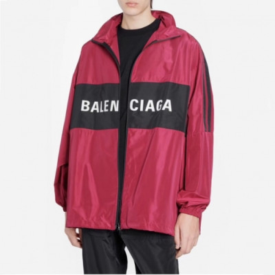 [발렌시아가]Balenciaga 2020 Mm/Wm Logo Casual Windproof Jackets - 발렌시아가 2020 남/녀 로고 캐쥬얼 오버사이즈 방풍 재킷 Bal0640x.Size(s - xl).퍼플