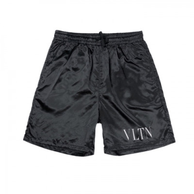 [발렌티노]Valentin0 2020  Mens Logo Casual Training Half Pants - 발렌티노 남성 캐쥬얼 로고 트레이닝 반바지 Val0414x.Size(m - 3xl).블랙