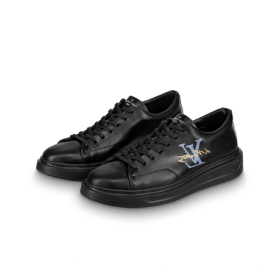 [매장판]Louis Vuitton 2020 Mens Leather Sneakers -  루이비통 2020 남성용 레더 스니커즈 LOUS1200,Size(240 - 270).블랙