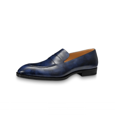 [매장판]Louis Vuitton 2020 Mens Leather Loafer -  루이비통 2020 남성용 레더 로퍼 LOUS1257,Size(240 - 270).블루