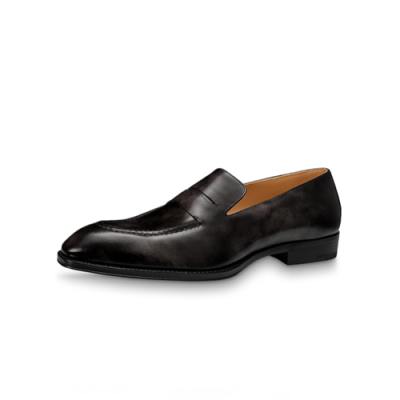 [매장판]Louis Vuitton 2020 Mens Leather Loafer -  루이비통 2020 남성용 레더 로퍼 LOUS1258,Size(240 - 270).블랙