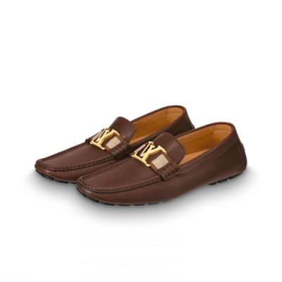 [매장판]Louis Vuitton 2020 Mens Leather Loafer -  루이비통 2020 남성용 레더 로퍼 LOUS1272,Size(240 - 270).브라운